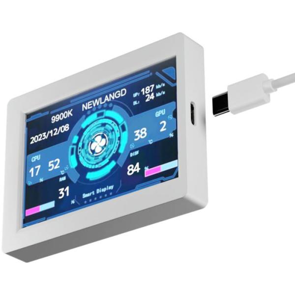 モニタリングモニター　THE STAND PCの各種ステータスを表示 ディスプレイ エアリア SD-...