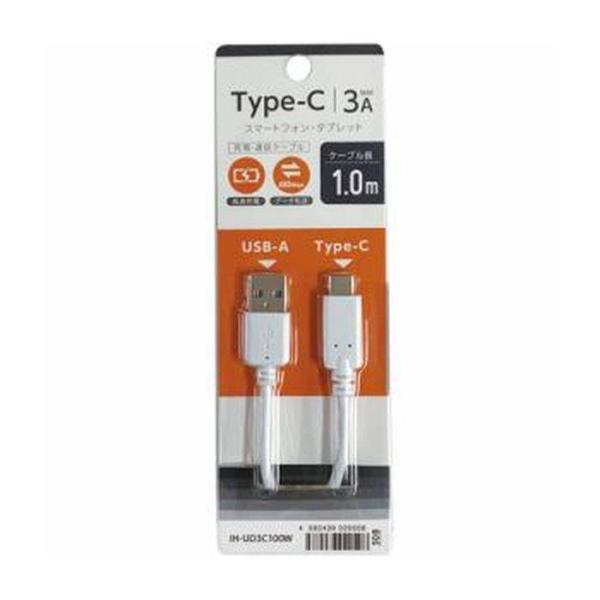 Type-C タイプC ケーブル 通信充電ケーブル AtoC USB2.0 3A 100cm 1m ...