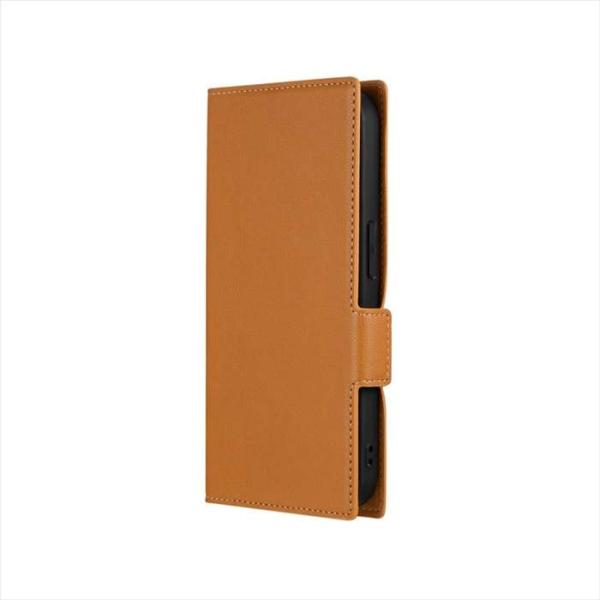 iPhone 15 Pro 対応 6.1inch (3Lens) 薄型・軽量PUレザー手帳ケース B...