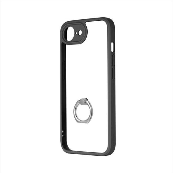 iPhone 16e ケース カバー リング付き耐衝撃ハイブリッドケース Velta Ring ダー...