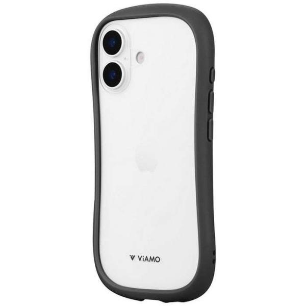 iPhone 17 耐傷・耐衝撃ハイブリッドケース 「ViAMO freely」 ダークグレー