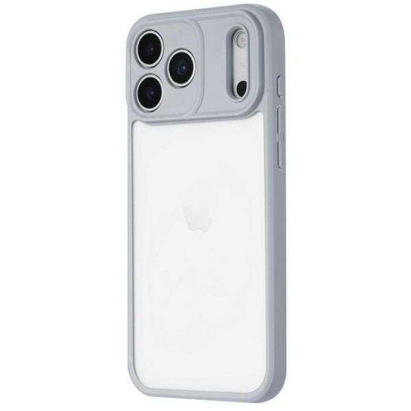 iPhone 17 Pro Max 耐衝撃ハイブリッドケース 「Velta」 ライトグレー LEPL...