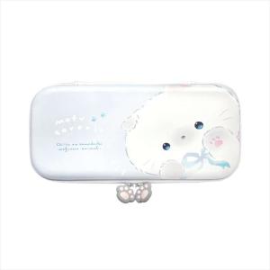 Switch2用EVAカラーポーチ Q−LiAもふころりんシリーズ ネコ アローン ALG-NS2PB007QNE
