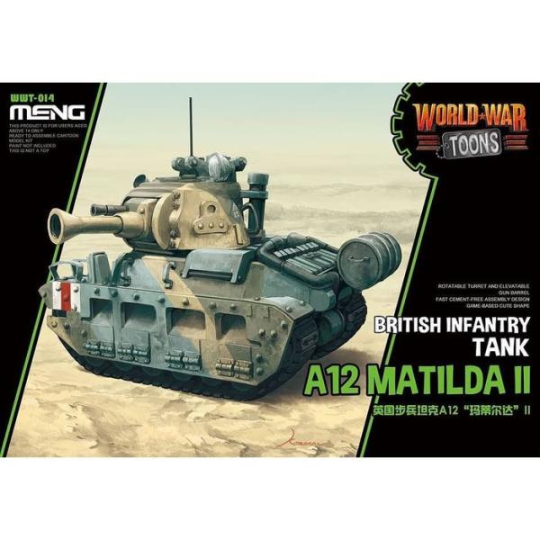 モンモデル WWT イギリス歩兵戦車A12マチルダ2 ビーバーコーポレーション MENWWT-014