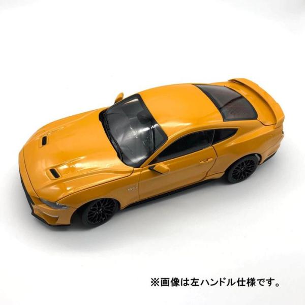DIECAST MASTERS 1/18 マスタング GT 2019 オレンジ 完成品 ミニカー 国...