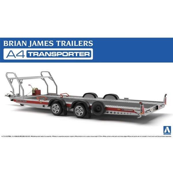 プラモデル 模型 自動車 1/24 ブライアンジェームストレーラーズ A4トランスポーター ザ・チュ...