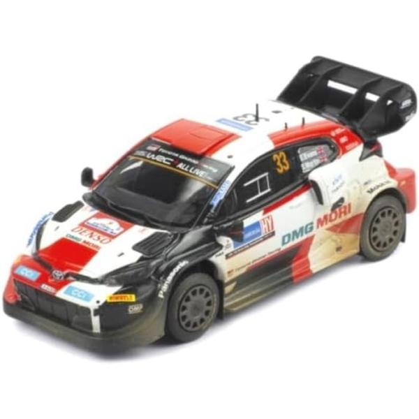 IXO 1/43 トヨタ GR ヤリス RALLY1 2022年エストニアラリー #33 E.Eva...