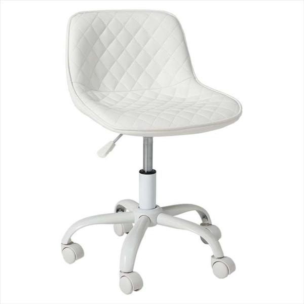 北海道・沖縄・離島配送不可 代引不可 オフィスチェア ダイヤ/PVCホワイト HAGIHARA LH...