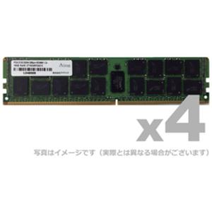 代引不可 DDR4-2133 288pin RDIMM ECC 32GB DR 4枚組 ADTEC ADS2133D-R32GD4｜dresma