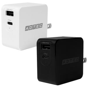 USB充電器 PowerDelivery対応 iPhone/Android/iPad/ノートPC対応 ADTEC APD-A065AC｜dresma