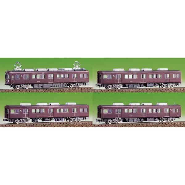 Nゲージ 鉄道模型 エコノミーキット 阪急通勤車 基本4両編成セット プラモデル グリーンマックス ...