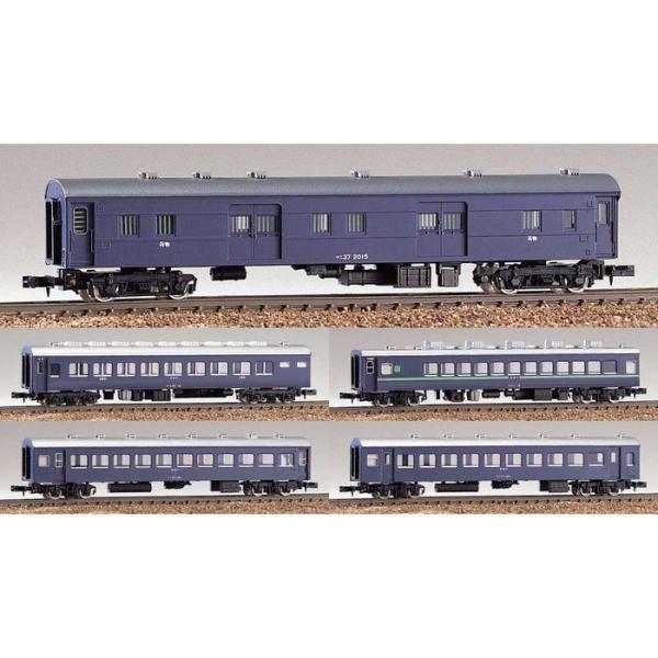 Nゲージ 未塗装 エコノミーキット 夜行急行列車 5両編成セット 電車 グリーンマックス 108