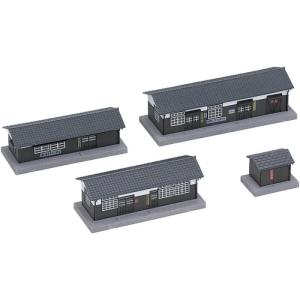 Nゲージ スクエアビル グリーン 鉄道模型 ジオラマ ストラクチャー