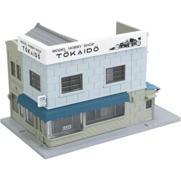 看板建築の角店3 モルタル・右 鉄道模型 ストラクチャー KATO 23-478