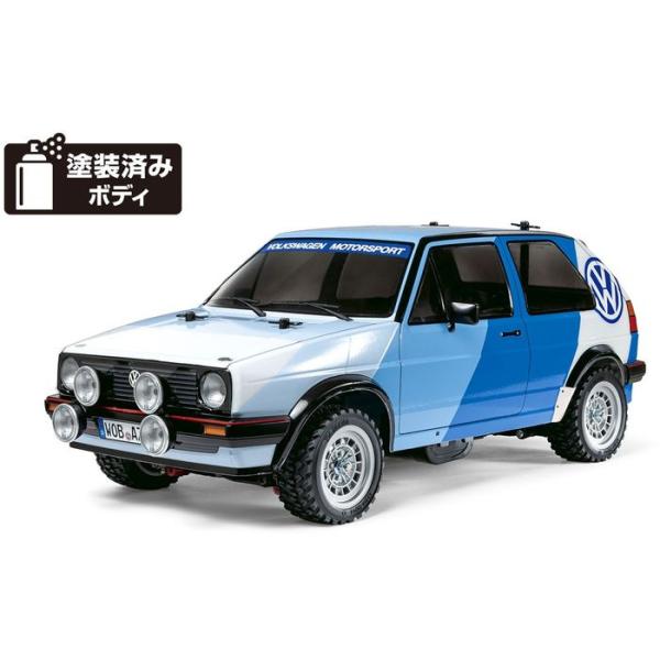 1/10 電動RCカー フォルクスワーゲン ゴルフ2 GTI 16V ラリー (MF-01Xシャーシ...
