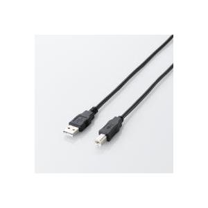 代引不可 エレコム [1.0m]EU　RoHS指令準拠エコUSB2.0ケーブル（A-Bタイプ） U2...