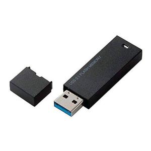 代引不可 キャップ式 USBメモリ 16GB 高速 USB3.1(Gen1) データ転送 ストラップホール装備 ブラック エレコム MF-MSU3B16GBK/H｜dresma