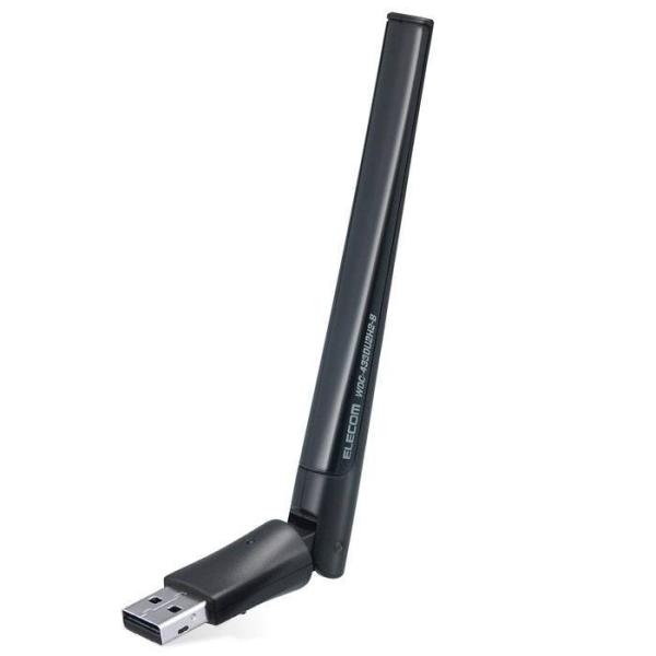代引不可 Wi-Fi 無線LANアダプター 子機 11ac USB2.0 433+150Mbps 高...