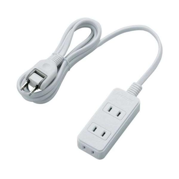 即日出荷 代引不可 オフィスやご家庭など、さまざまなシーンで使いやすいスタンダードな電源タップ 2m...