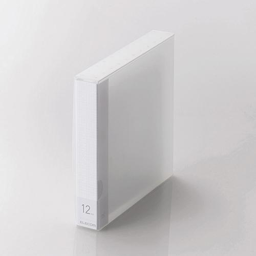 即日出荷 代引不可 エレコム DVD/CD用ディスクファイル　12枚収納/クリア CCD-FS12C...