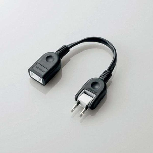即日出荷 代引不可 隣のコンセント差込口をふさがずにACアダプタを接続できる電源延長コード 1個口 ...