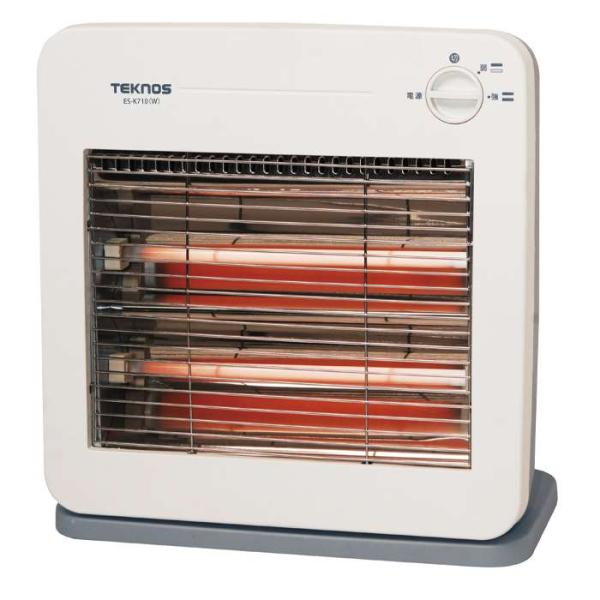 電気ストーブ 800W 400W 補助暖房 季節家電 ヒーター コンパクト 強弱切替式 ホワイト  ...