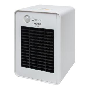TEKNOS 人感センサー付き消臭セラミックファンヒーター 1200W TS-P1222