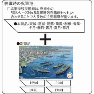軍艦-19 1/3000 終戦時残存艦艇セット...の詳細画像1