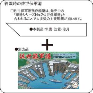 軍艦-19 1/3000 終戦時残存艦艇セット...の詳細画像2