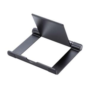 即日出荷 代引不可 タブレット用アルミスタンド（ブラック） サンワサプライ PDA-STN35BK