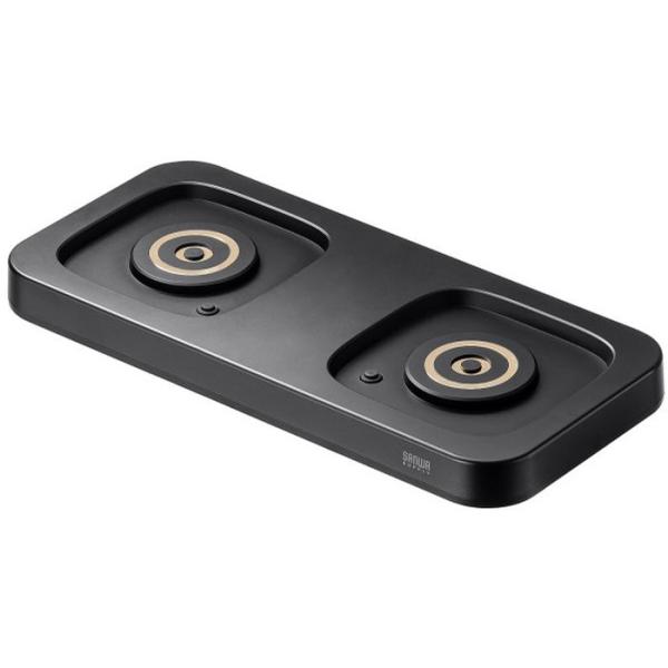 代引不可 ハンドル一体型モバイルバッテリー専用充電トレイ（2台置き用） サンワサプライ BTL-RD...