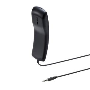 並行輸入品】黒電話 スマホ 受話器 昭和レトロ ヘッドホン イヤホン