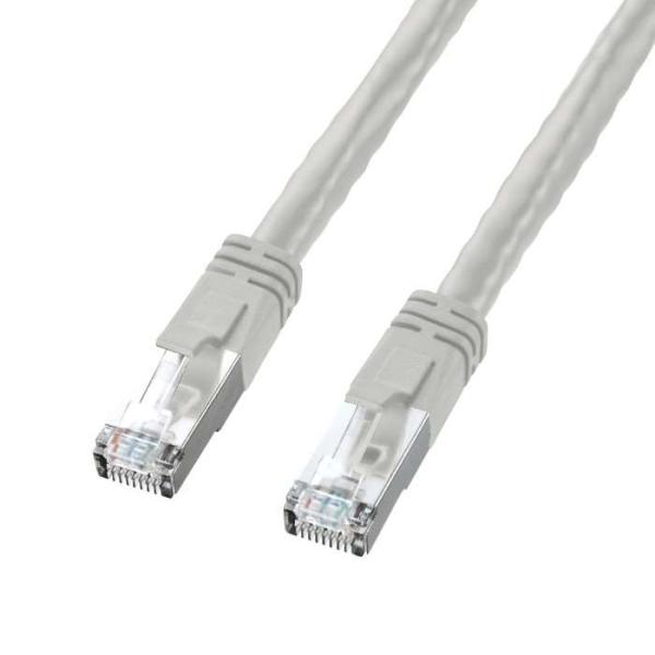 代引不可 サンワサプライ PoE　CAT6LANケーブル（15m・ライトグレー） KB-T6POE-...