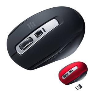 代引不可 ワイヤレス 2.4GHz ブルーLED マウス 5ボタン