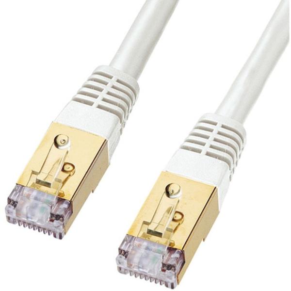 代引不可 次世代10GBASE完全対応 ノイズに強い最強LANケーブル カテゴリ7LANケーブル（1...