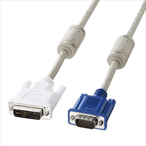 即日出荷 代引不可 DVIアナログケーブル 1m DVI-VGA DVI-ミニD-sub15 ディス...