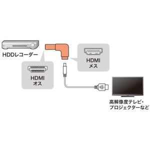 即日出荷 代引不可 HDMIアダプタ L型 (...の詳細画像2