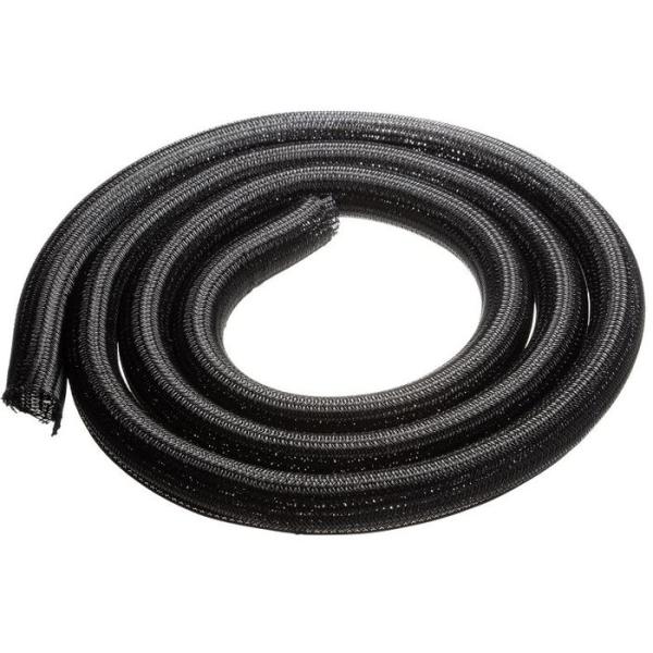 即日出荷 代引不可 編組ケーブルスリーブ（ブラック・2m巻き・内寸直径25mm） サンワサプライ C...