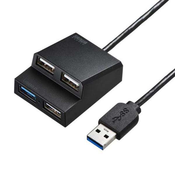 即日出荷 代引不可 USBハブ USB3.2Gen1×1＋USB2.0×3 コンボ サンワサプライ ...