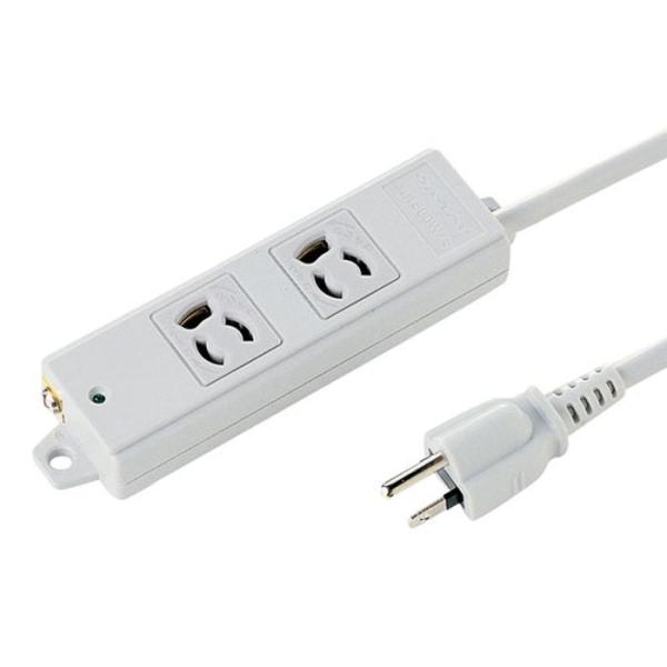 即日出荷 代引不可 工事物件タップ 3P 2個口 1m 抜け止め 通電ランプ マグネット サンワサプ...