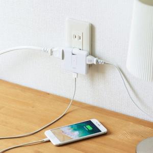 即日出荷 代引不可 電源タップ USB充電ポー...の詳細画像1