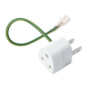 SANWA SUPPLY（サンワサプライ） コンセントタップ L型変換アダプタ 3P