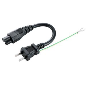 2m 15A パソコン電源用 丸型コード PSE IEC 320 C13：3P
