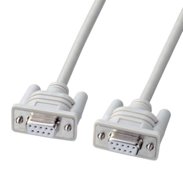 即日出荷 代引不可 サンワサプライ エコRS-232Cケーブル（クロス結線・2m） KR-ECCR2