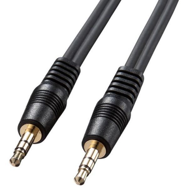 即日出荷 代引不可 両側3.5mmステレオミニプラグのオーディオケーブル（5m） サンワサプライ K...