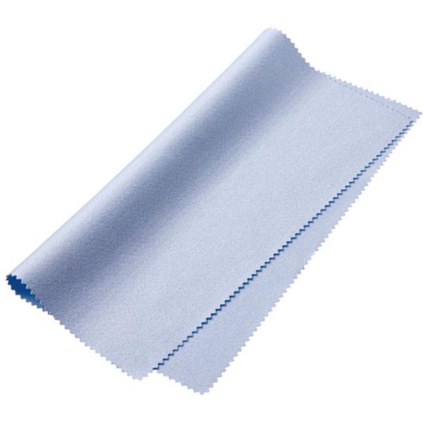 液晶画面に付いた指紋も簡単に拭き取れる クリーニングクロス（ブルー） サンワサプライ CD-CC2B...