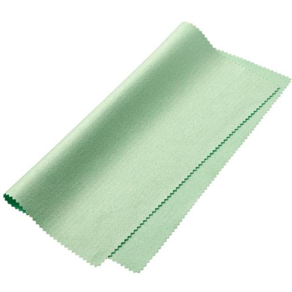 液晶画面に付いた指紋も簡単に拭き取れる クリーニングクロス（グリーン） サンワサプライ CD-CC2...