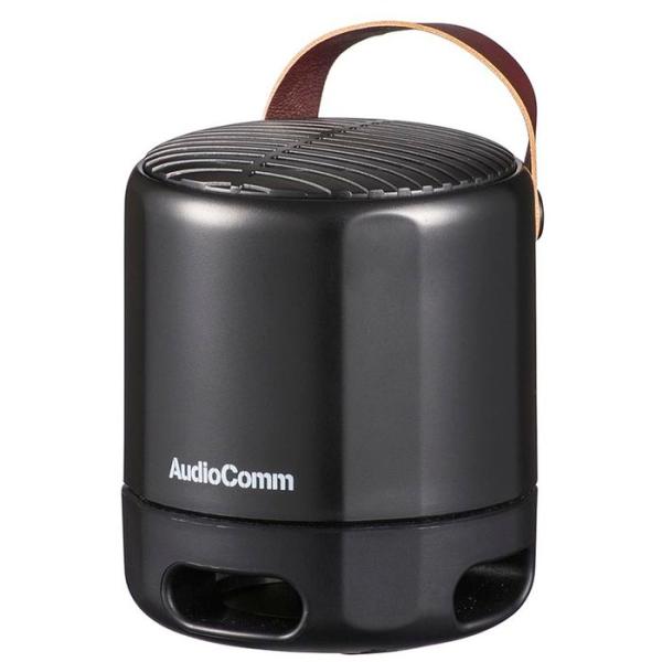 ワイヤレスラウンドスピーカー 高音質・重低音  Bluetooth USB-C充電式 AUX IN端...