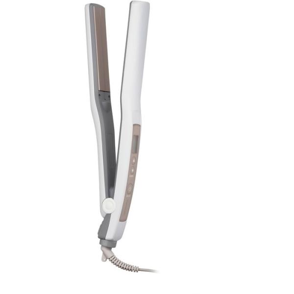 TESCOM マイナスイオン ヘアーアイロン ストレート カール 温度設定 ホワイト テスコム TS...