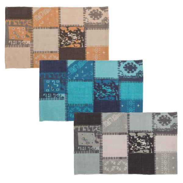 北海道・沖縄・離島配送不可 代引不可 ラグマット 45×75cm コットン 綿 滑り止め パッチワー...